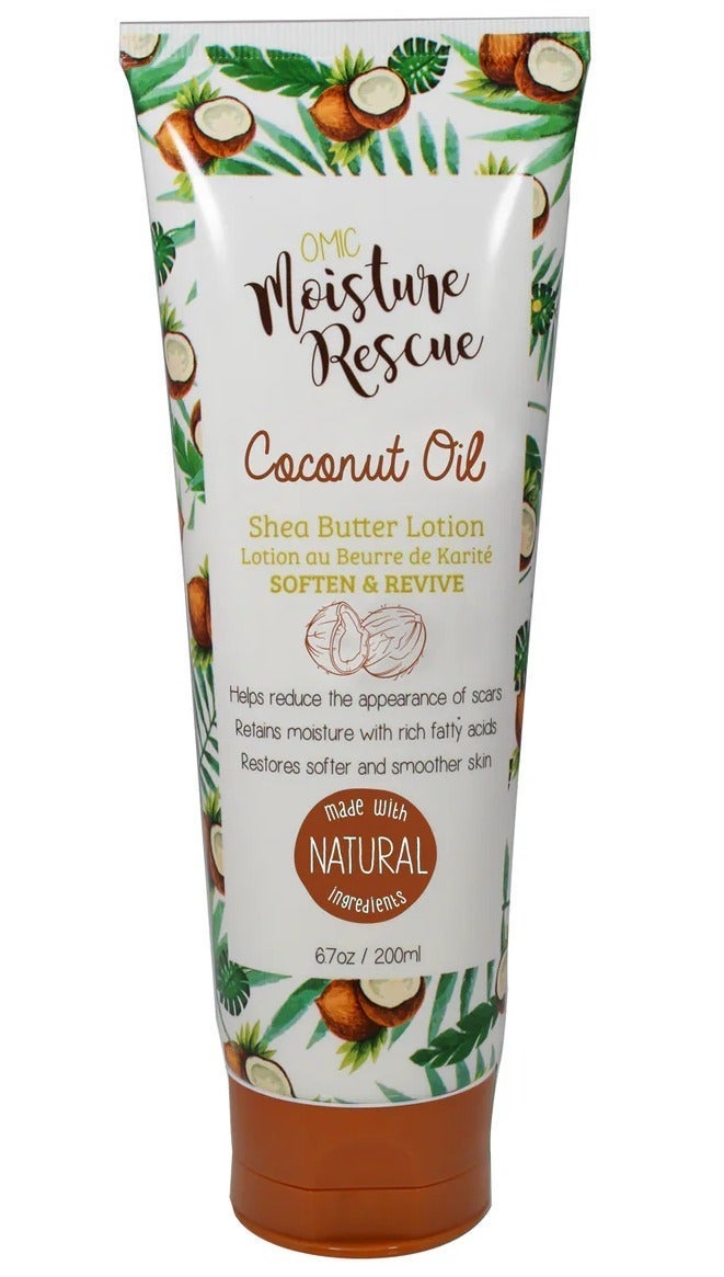 Omic Coconut oil Shea Butter Lotion Soften & Revive 200ML - Image 1
